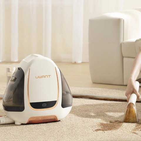 Odkurzacz piorący UWANT B100-S 12000Pa 450W dla alergików, do dywanów i tapicerki - biały