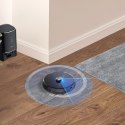 Robot sprzątający odkurzacz UWANT U100 z funkcją mopa + stacja ładująca / czyszcząca - czarny