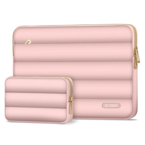 Torba na laptopa 13-14 Tech-Protect Puffy - różowa