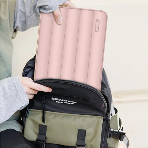 Torba na laptopa 13-14 Tech-Protect Puffy - różowa