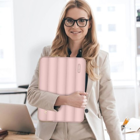 Torba na laptopa 13-14 Tech-Protect Puffy - różowa