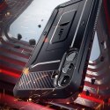 Etui Supcase Unicorn Beetle Pro na Samsung Galaxy S24 FE - czarne
