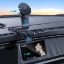 Uchwyt samochodowy Wozinsky WCZ2Y2S magnetyczny z ładowarką indukcyjną 15W MagSafe do samochodu na kokpit - czarny