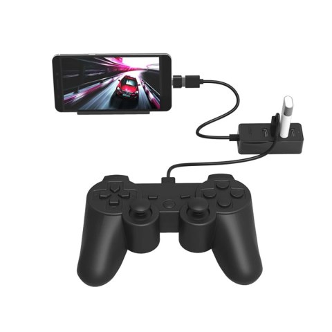 Hub Orico W5P-U2-030 4x USB-A 2.0 30cm - czarny