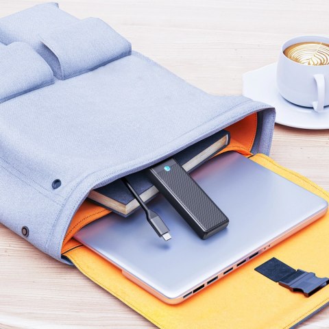 Hub USB-C Orico PAPW4A-C3 stacja dokująca 4x USB-A 3.0 - czarny