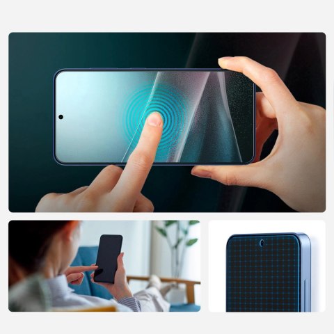 Folia hydrożelowa Spigen ELITE SHIELD EZ FIT na Samsung Galaxy S25 - przezroczyste