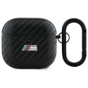 Etui BMW Carbon M Collection na AirPods 4 - czarne
