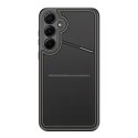 Etui Dux Ducis Rafi II na Samsung Galaxy S25 z podstawką i portfelem - czarne