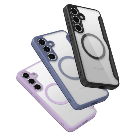 Etui Dux Ducis Skin X Pro na Samsung Galaxy S25+ z MagSafe i portfelem - czarne