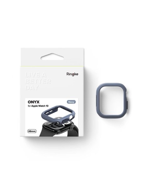Etui Ringke Onyx na Apple Watch 10 46 mm - granatowy