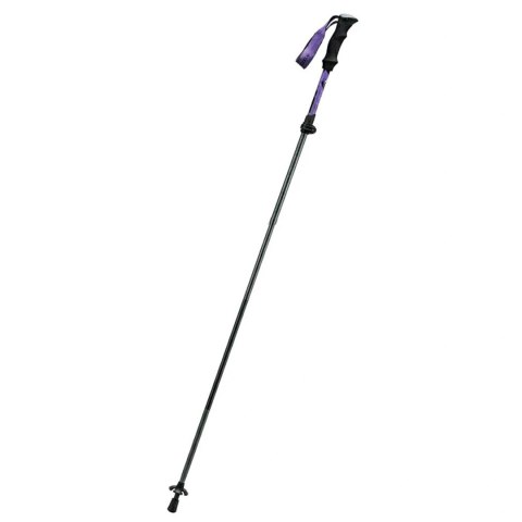 Kijek trekkingowy Qunature nordic walking aluminiowy 110 - 130 cm 1 szt. - fioletowy