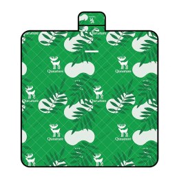 Mata piknikowa Qunature koc wodoodporny turystyczny 2 x 2 m - zielona