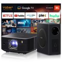Projektor multimedialny Yaber K3 Pro LCD FullHD 1080p z głośnikami JBL i subwooferem - czarny