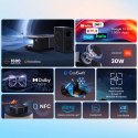 Projektor multimedialny Yaber K3 Pro LCD FullHD 1080p z głośnikami JBL i subwooferem - czarny