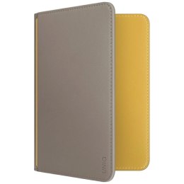 Etui na paszport UNIQ Belmont z blokadą RFID - szaro-żółte