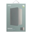 Etui na paszport UNIQ Belmont z blokadą RFID - zielone/kość słoniowa