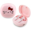 Słuchawki TWS Hello Kitty O Glossy Finish - różowe