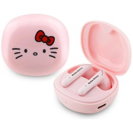 Słuchawki TWS Hello Kitty O Glossy Finish - różowe