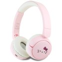 Słuchawki nauszne Hello Kitty Face Logo Bluetooth - różowe