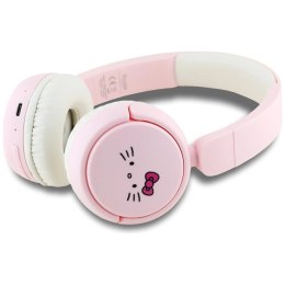 Słuchawki nauszne Hello Kitty Face Logo Bluetooth - różowe