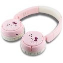 Słuchawki nauszne Hello Kitty Face Logo Bluetooth - różowe