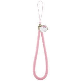 Zawieszka na telefon Hello Kitty Nylon Cord Kitty Head - różowa