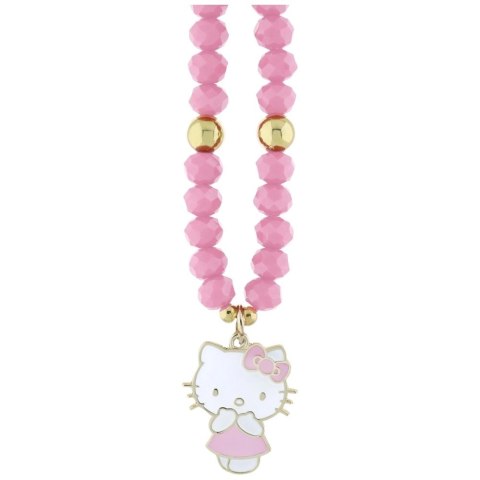 Zawieszka na telefon Hello Kitty Pearls and Beads Kitty Charm - różowa