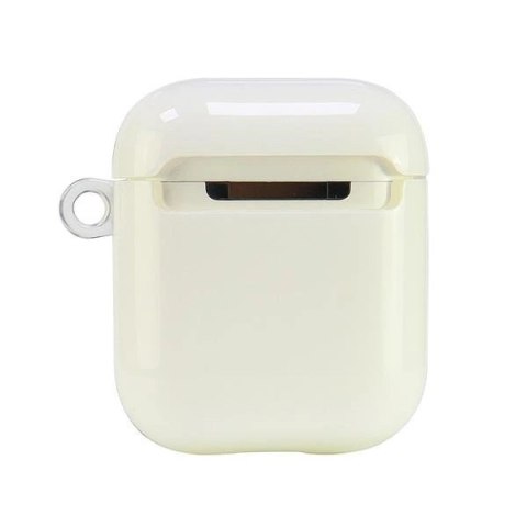 Etui Audi IML Geometric Pattern na AirPods 1 / 2 - białe