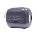 Etui Audi IML Geometric Pattern na AirPods Pro 2 - szare