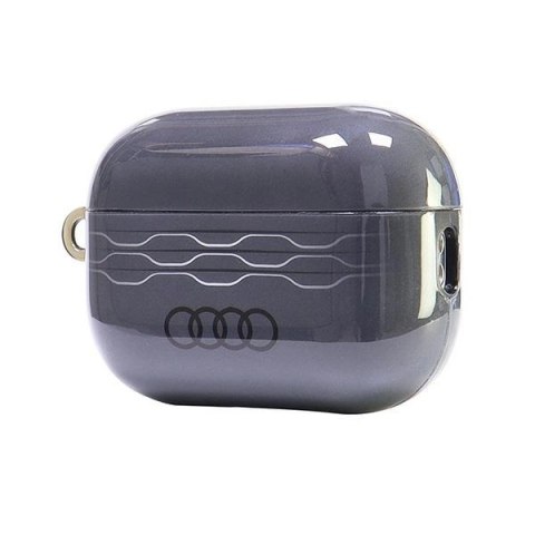 Etui Audi IML Geometric Pattern na AirPods Pro 2 - szare