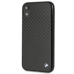 Etui BMW Siganture Carbon na iPhone Xr - czarne