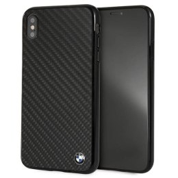 Etui BMW Siganture Carbon na iPhone Xs Max - czarne