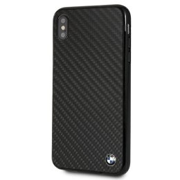 Etui BMW Siganture Carbon na iPhone Xs Max - czarne
