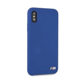 Etui BMW Silicone M Collection na iPhone X / Xs - niebieske