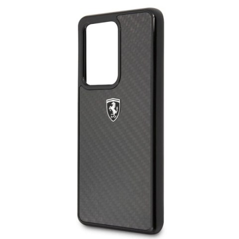 Etui Ferrari Carbon Heritage na Samsung Galaxy S20 Ultra - czarne