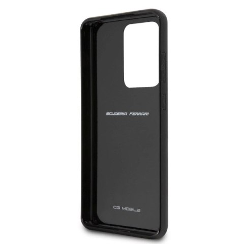 Etui Ferrari Carbon Heritage na Samsung Galaxy S20 Ultra - czarne