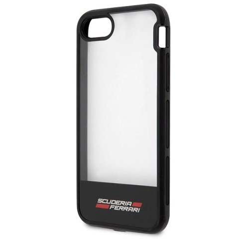 Etui Ferrari Racing Shield na iPhone 7 / 8 / SE 2020 / SE 2022 - półprzezroczyste