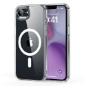 Etui ESR Classic Hybrid Halolock MagSafe na iPhone 16e / 17e - przezroczyste