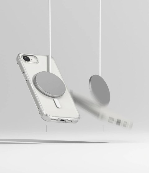 Etui Ringke Fusion Magsafe na iPhone 16 - przezroczyste