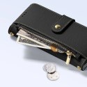 Etui skórzane Dux Ducis Lawa na iPhone 15 Pro Max - czarne