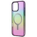 Etui UNIQ Iridescia Magclick Charging na iPhone 16 Pro Max - czarny