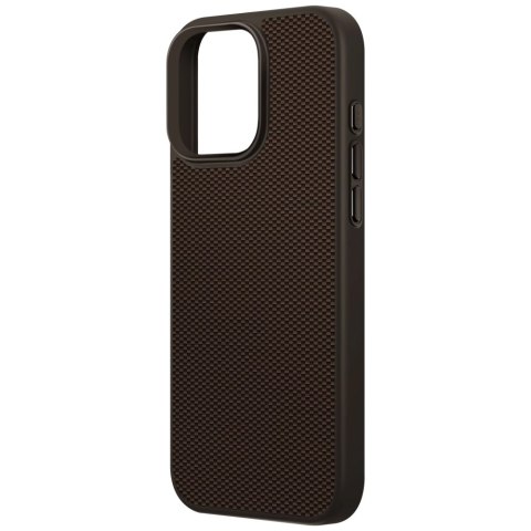 Etui UNIQ Keva Air Magclick Charging GripFit na iPhone 16 Pro - brązowe