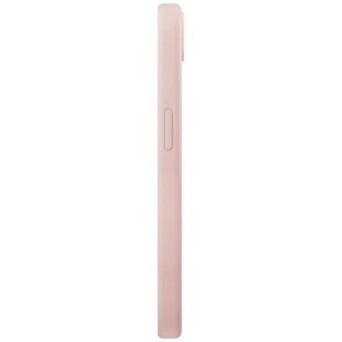 Etui UNIQ Lino Magclick Charging na iPhone 16e - różowe