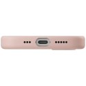 Etui UNIQ Lino Magclick Charging na iPhone 16e - różowe