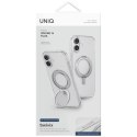 Etui UNIQ Swivix 360 Rotating Kickstand na iPhone 16 Plus - przezroczyste