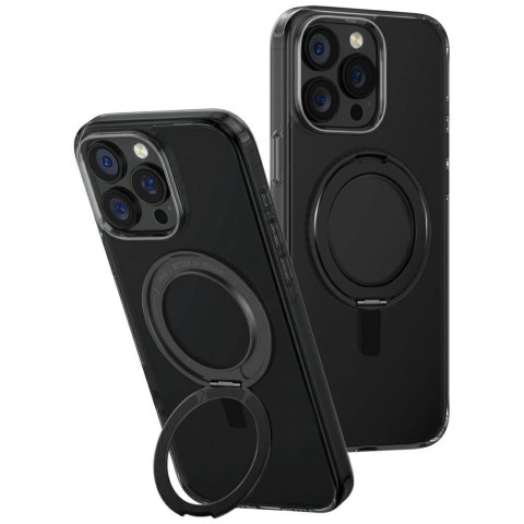 Etui UNIQ Swivix 360 Rotating Kickstand na iPhone 16 Pro Max - czarne