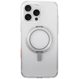 Etui UNIQ Swivix 360 Rotating Kickstand na iPhone 16 Pro Max - przezroczyste