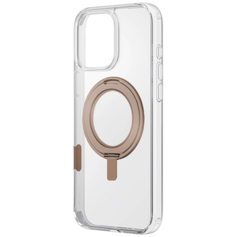 Etui UNIQ Swivix 360 Rotating Kickstand na iPhone 16 Pro Max - złote