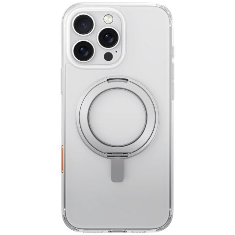 Etui UNIQ Swivix 360 Rotating Kickstand na iPhone 16 Pro - przezroczyste