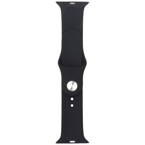 Pasek Audi Geometric Pattern Silicone Watch Strap na Apple Watch 44 / 45 / 46 / 49 mm - czarny